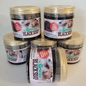 AFRICAN BLACK SOAP (PASTE/CUP)