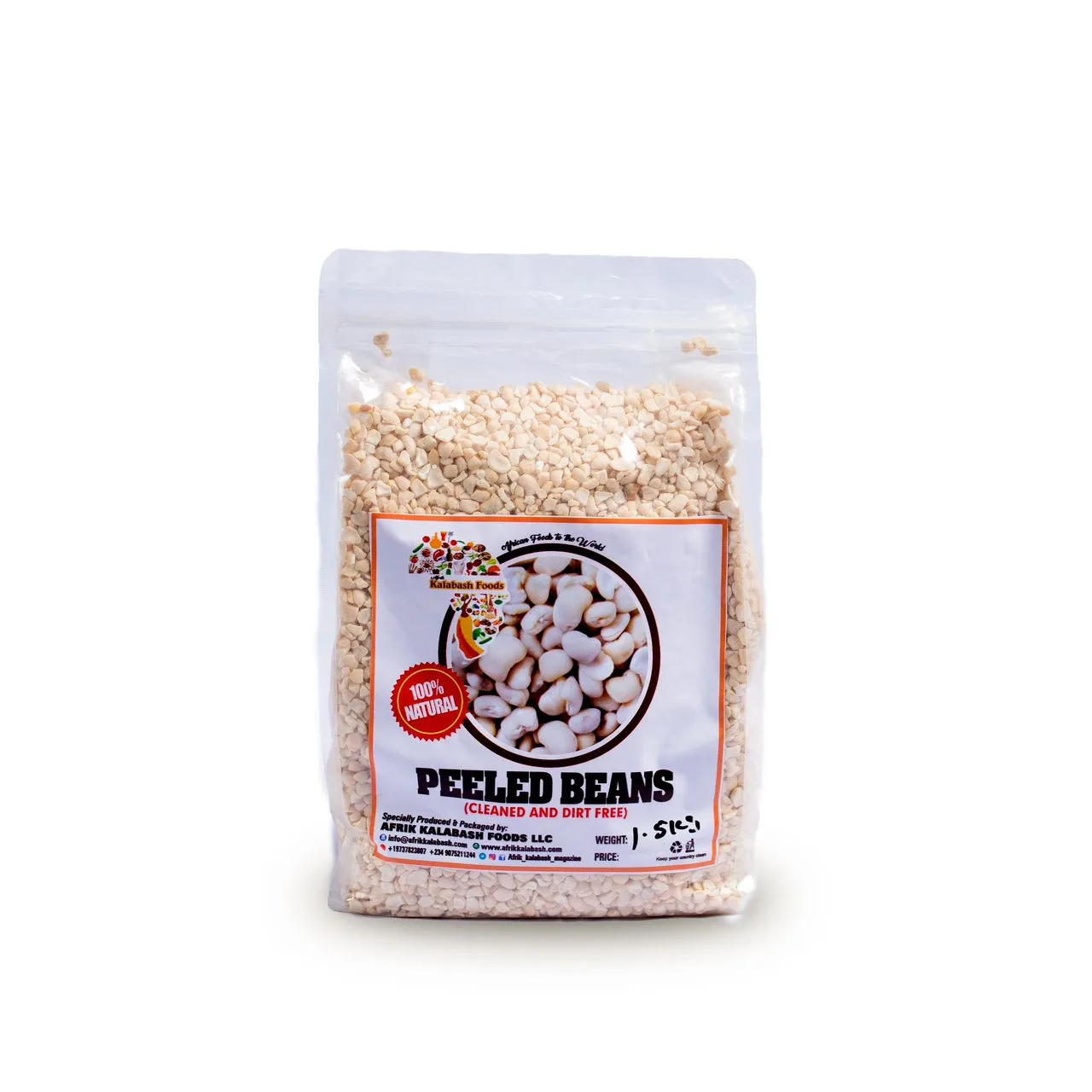 Peeled Beans 5lbs